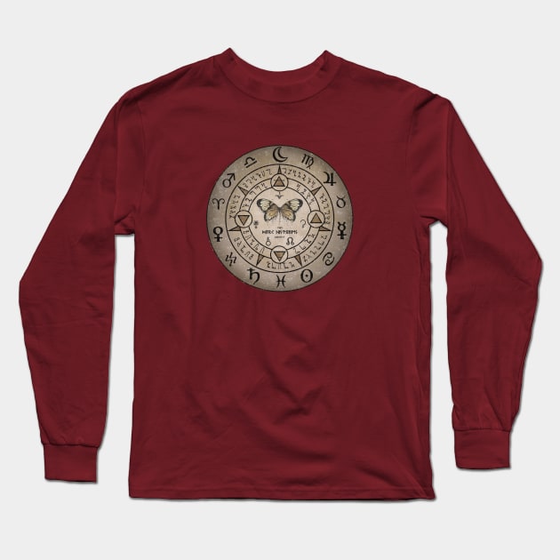 Dark Histories Rune Long Sleeve T-Shirt by Dark Histories